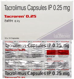 Tacroren 0.25 Capsule 10 Tacroren 0.25 Capsule 10