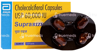 Supra Rize Cholecalciferol Usp 1500 MCG Capsule 4