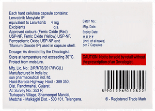 Lenvenib 4mg Capsule 7