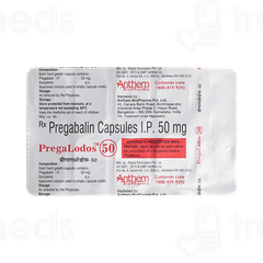 Pregalodos 50 Capsule 10