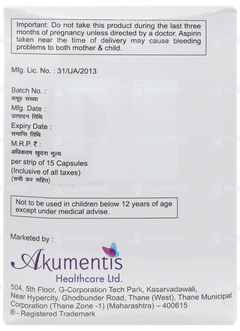 Rosycap Gold 20/75 Capsule 15 Rosycap Gold 20/75 Capsule 15