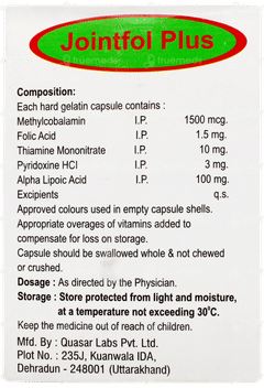 Jointfol Plus Capsule 10 Jointfol Plus Capsule 10