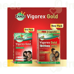 Zandu Vigorex Gold New Improved Capsule 20