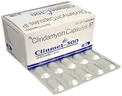 Clinmet 300 Mg Capsule 10