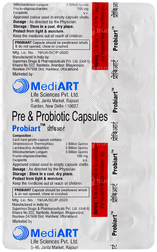 Probiart Capsule 10