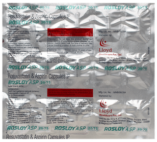 Rosloy Asp 20/75 Capsule 15