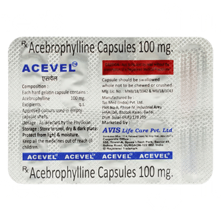 Acevel 100 Mg Capsule 10