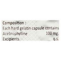Acevel 100 Mg Capsule 10
