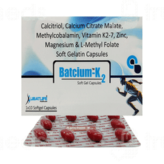 Batcium K2 Capsule 10 Batcium K2 Capsule 10