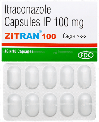 Zitran 100 Capsule 10