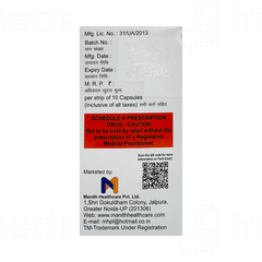 Cinpax 3/40 MG Capsule 10 Cinpax 3/40 MG Capsule 10