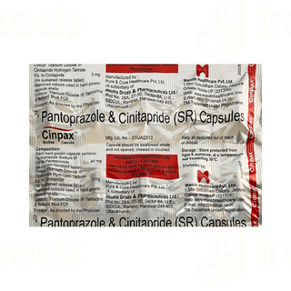 Cinpax 3/40 MG Capsule 10