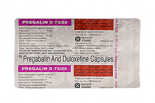 Pregalin D 20/75 MG Capsule 10