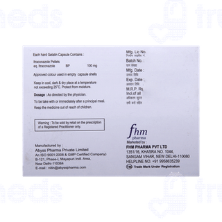 Conafung 100 MG Capsule 10
