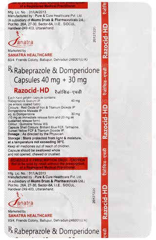 Razocid Hd Capsule 10
