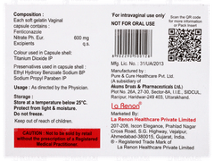 Fentigliv 600 Vaginal Capsule 1 Fentigliv 600 Vaginal Capsule 1