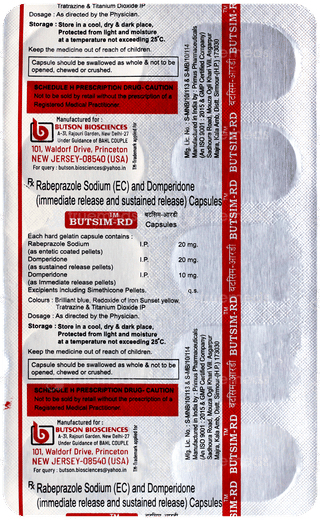 Butsim Rd Capsule 10