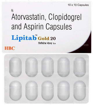 Lipitab Gold 20 Capsule 10
