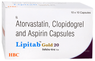 Lipitab Gold 20 Capsule 10
