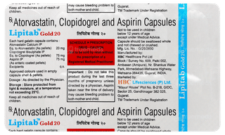 Lipitab Gold 20 Capsule 10