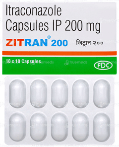 Zitran 200 Capsule 10