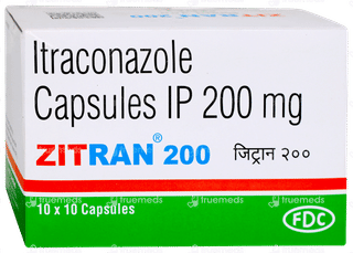 Zitran 200 Capsule 10