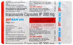 Zitran 200 Capsule 10