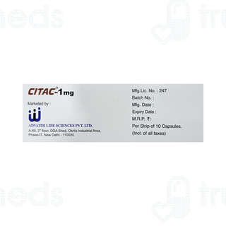 Citac 1mg Capsule 10