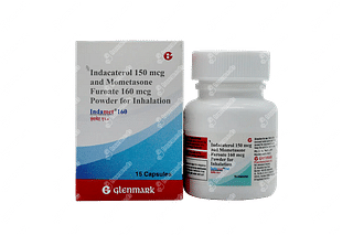 Indamet 160/150 MCG Capsule 15