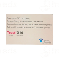 Trust Q 10 Softgel Capsule 10 Trust Q 10 Softgel Capsule 10