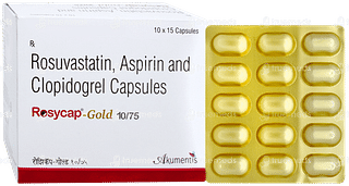 Rosycap Gold 10/75 Capsule 15