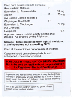 Rosycap Gold 10/75 Capsule 15