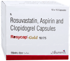 Rosycap Gold 10/75 Capsule 15