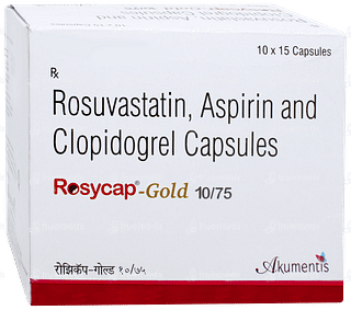 Rosycap Gold 10/75 Capsule 15