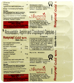 Rosycap Gold 10/75 Capsule 15