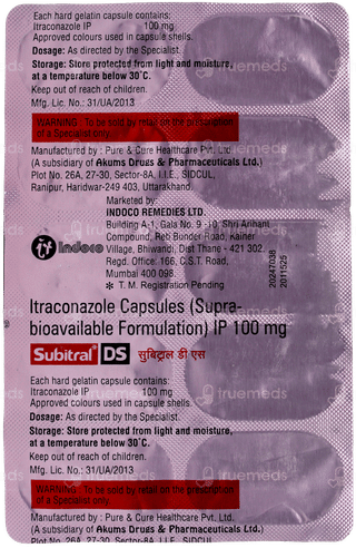 Subitral Ds Capsule 10