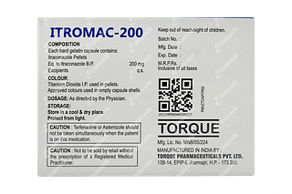 Itromac 200 MG Capsules 10