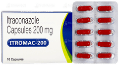 Itromac 200 Capsule 10