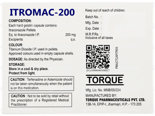 Itromac 200 Capsule 10