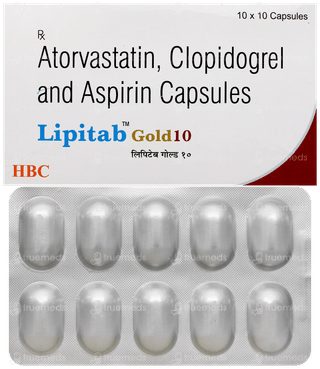 Lipitab Gold 10 Capsule 10
