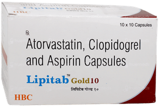 Lipitab Gold 10 Capsule 10