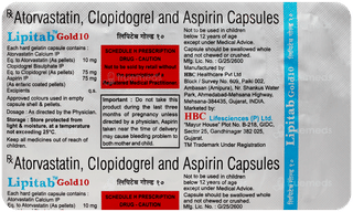 Lipitab Gold 10 Capsule 10