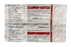 Lipitab Gold 10 Capsule 10 Lipitab Gold 10 Capsule 10