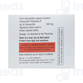 Emeebact 500 MG Capsule 10