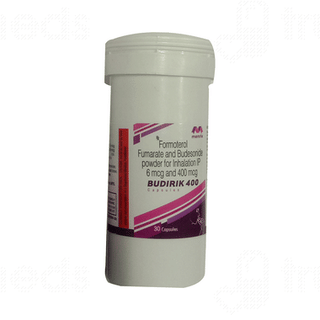 Budirik 400/6 MCG Capsule 30