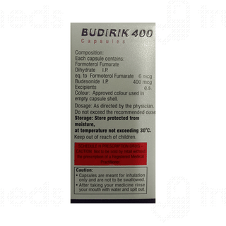 Budirik 400/6 MCG Capsule 30
