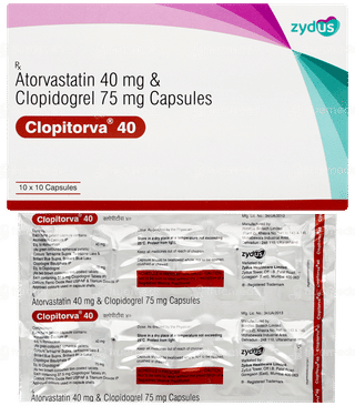 Clopitorva 40 Capsule 10
