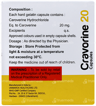 Cravorine 20 Capsule 10