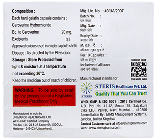 Cravorine 20 Capsule 10