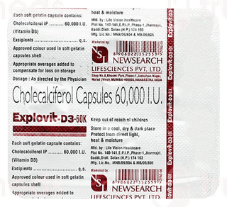 Explovit D3 60K Capsule 4